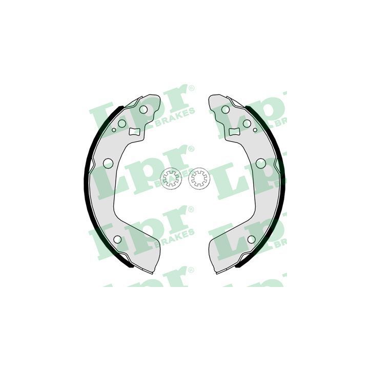 Stabdžių trinkelių komplektas LPR 01121