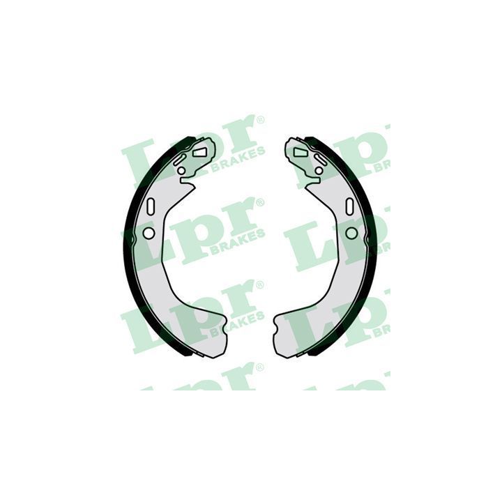 Stabdžių trinkelių komplektas LPR 01128