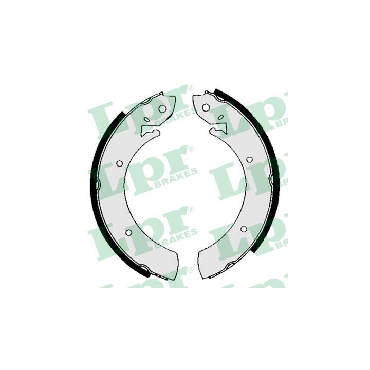 Stabdžių trinkelių komplektas LPR 01150