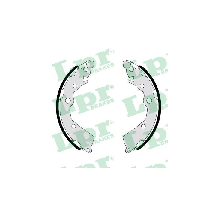 Stabdžių trinkelių komplektas LPR 01167