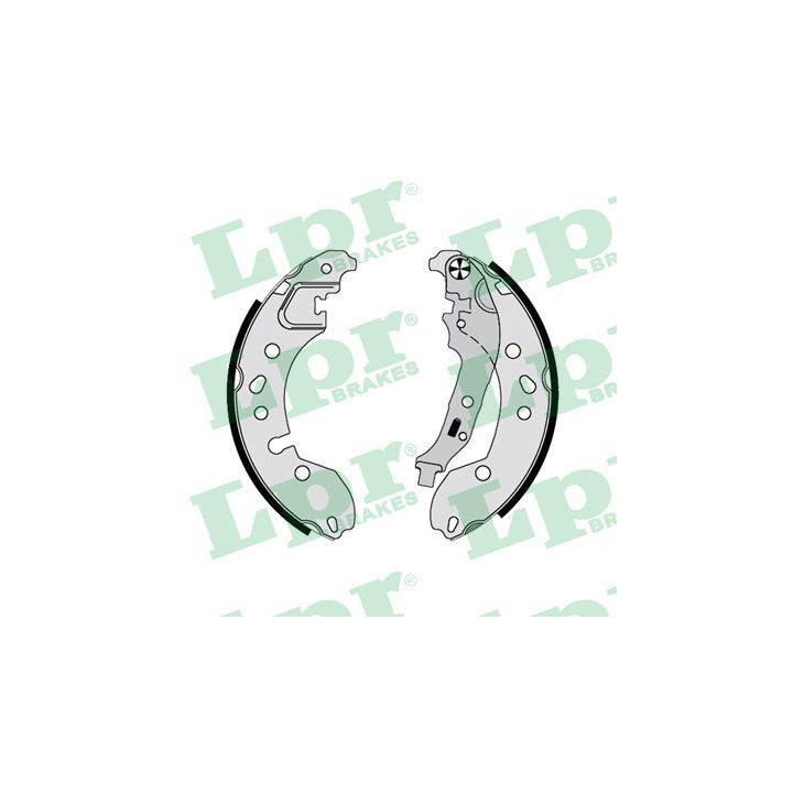 Stabdžių trinkelių komplektas LPR 01176