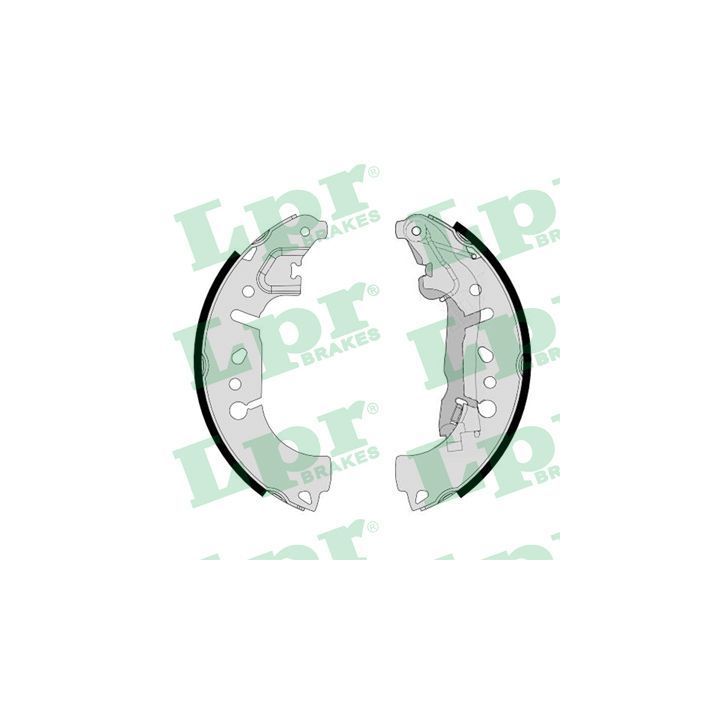 Stabdžių trinkelių komplektas LPR 01185