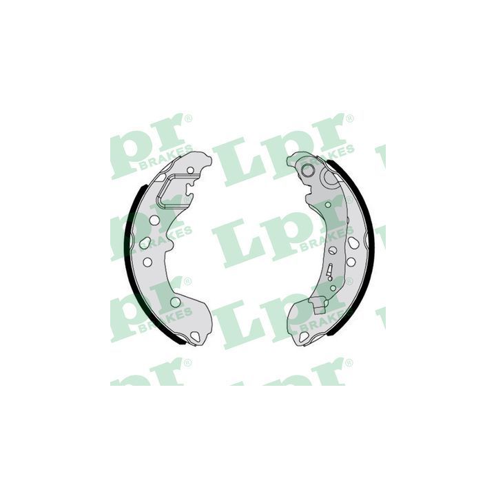 Stabdžių trinkelių komplektas LPR 01192