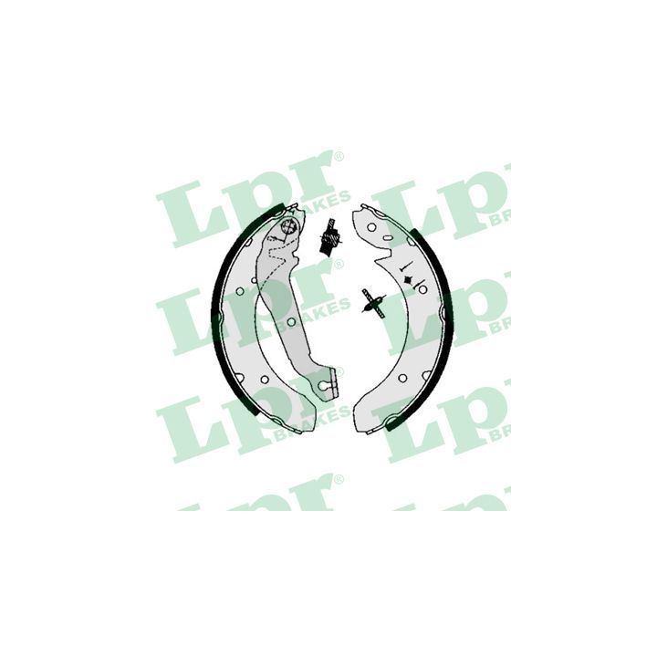 Stabdžių trinkelių komplektas LPR 01350