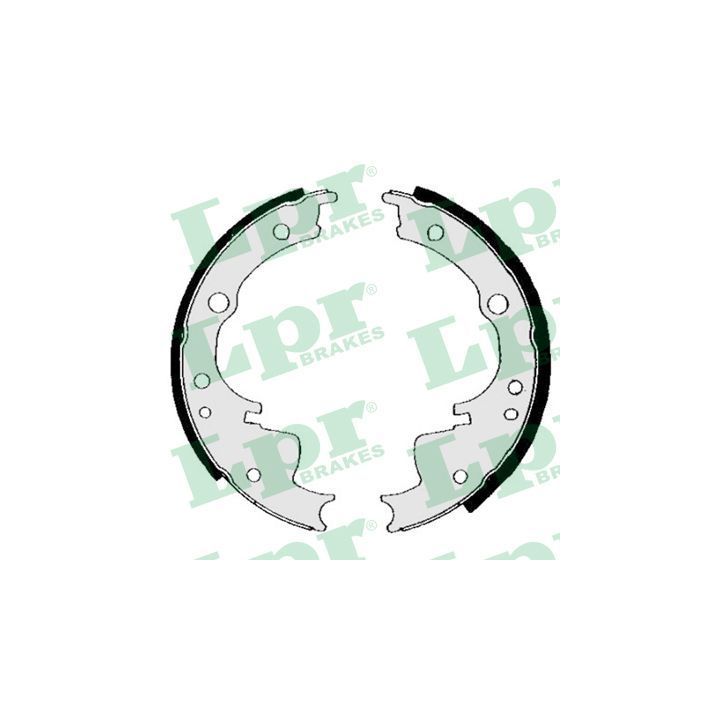 Stabdžių trinkelių komplektas LPR 04330