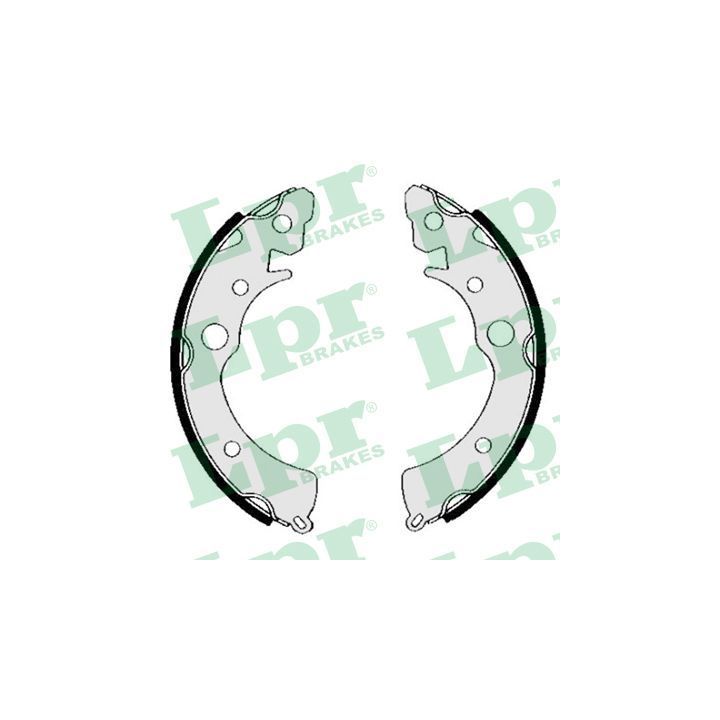 Stabdžių trinkelių komplektas LPR 04810