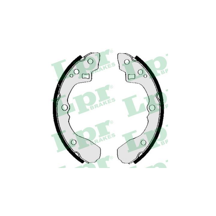 Stabdžių trinkelių komplektas LPR 04840