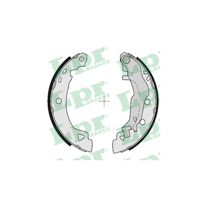 Stabdžių trinkelių komplektas LPR 04925