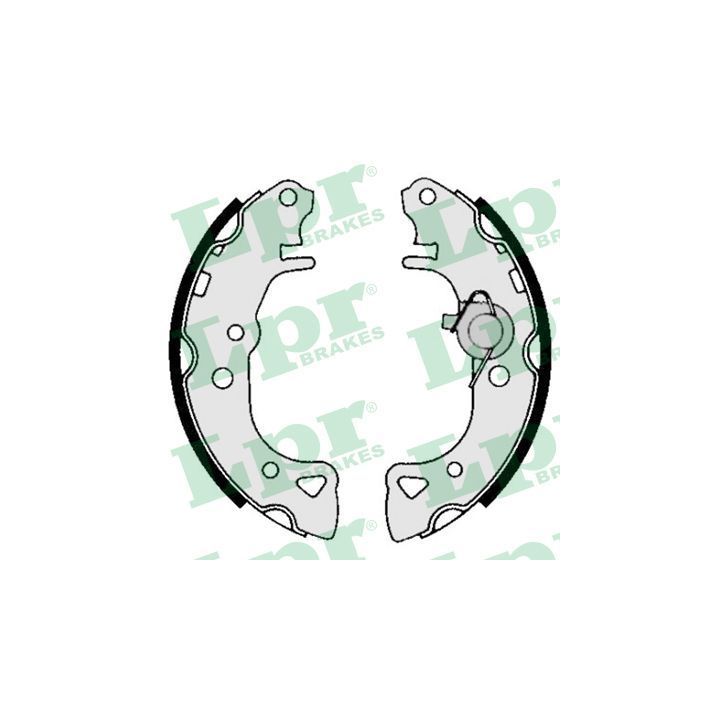 Stabdžių trinkelių komplektas LPR 04940