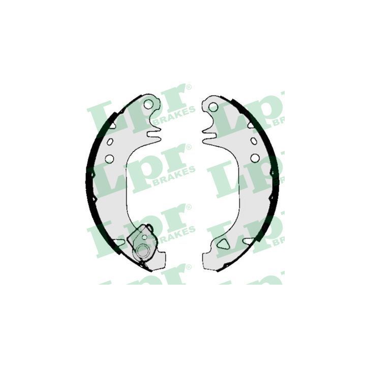 Stabdžių trinkelių komplektas LPR 04950