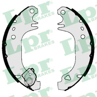 Stabdžių trinkelių komplektas LPR 04950