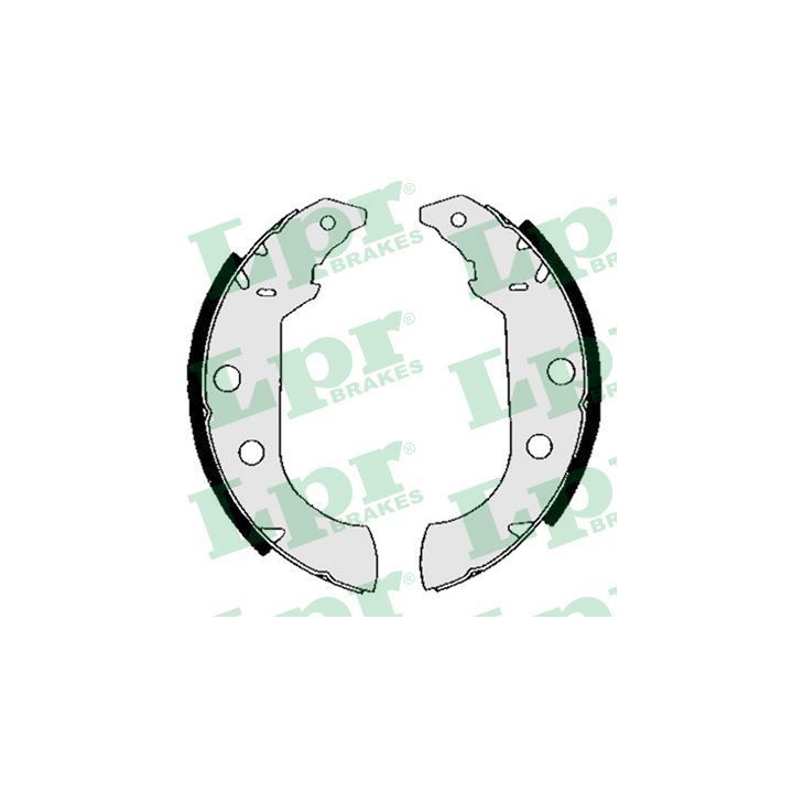 Stabdžių trinkelių komplektas LPR 04980