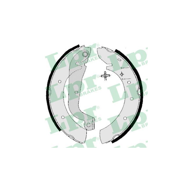 Stabdžių trinkelių komplektas LPR 05020