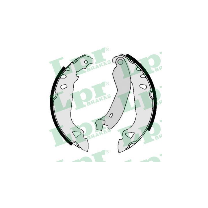 Stabdžių trinkelių komplektas LPR 05040