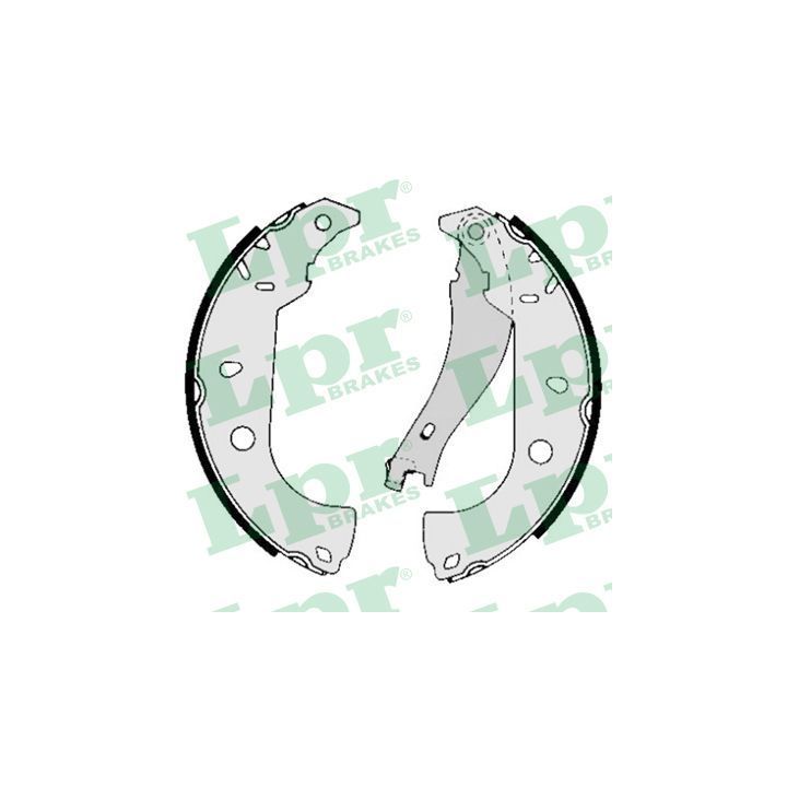 Stabdžių trinkelių komplektas LPR 05050