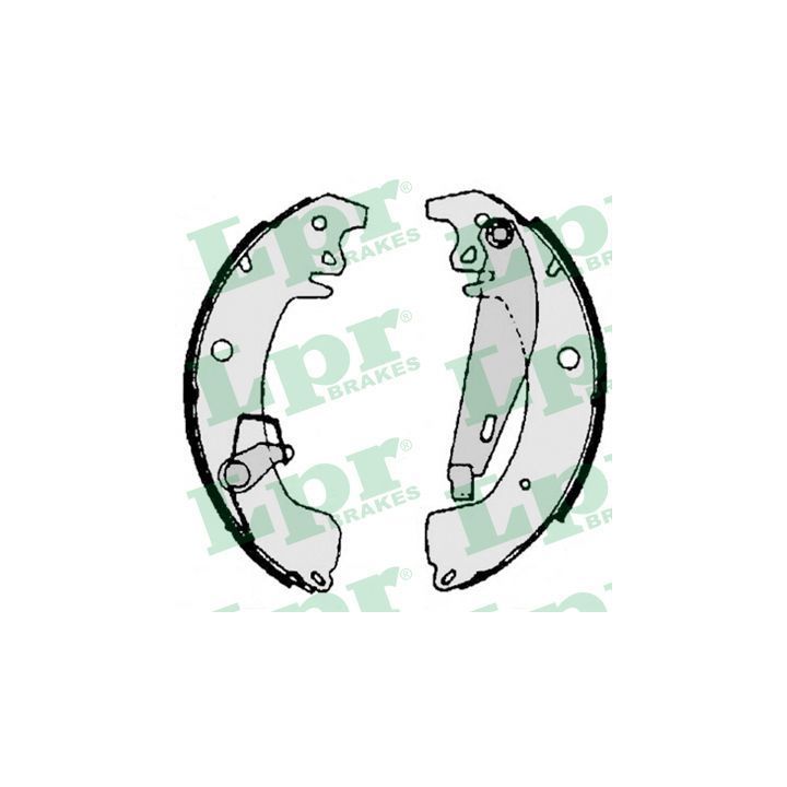 Stabdžių trinkelių komplektas LPR 05095