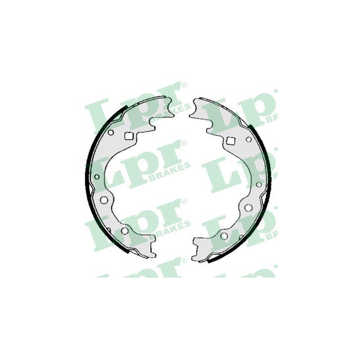 Stabdžių trinkelių komplektas LPR 05450