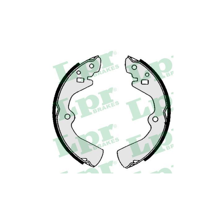 Stabdžių trinkelių komplektas LPR 05480