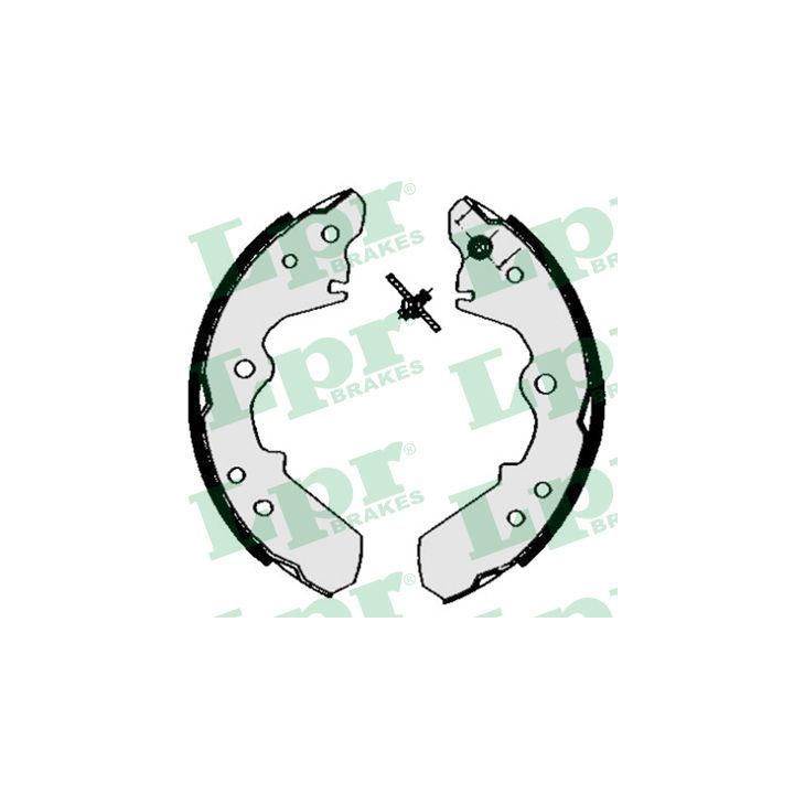 Stabdžių trinkelių komplektas LPR 05520