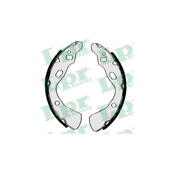 Stabdžių trinkelių komplektas LPR 05680