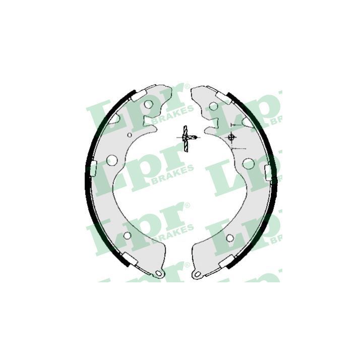 Stabdžių trinkelių komplektas LPR 05690