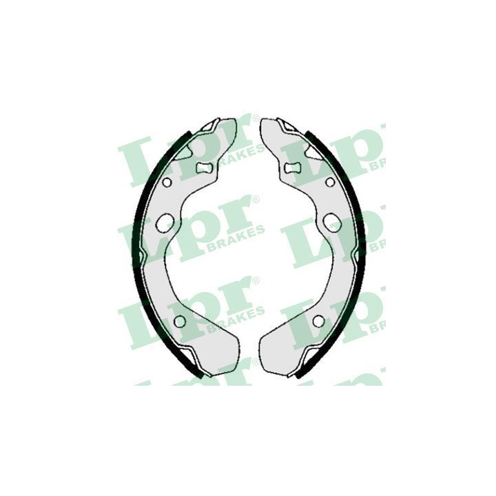 Stabdžių trinkelių komplektas LPR 05800