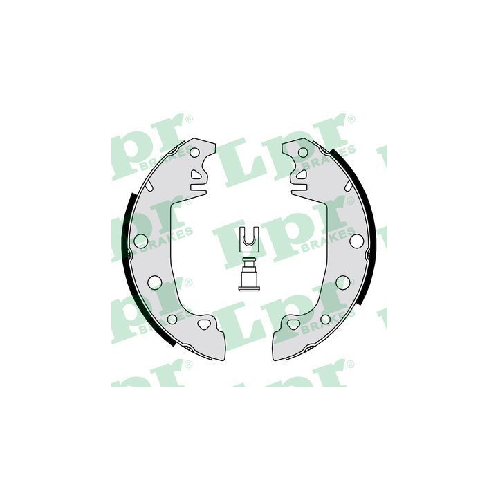 Stabdžių trinkelių komplektas LPR 05890