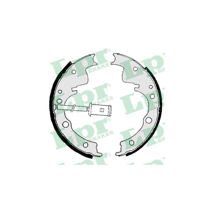 Stabdžių trinkelių komplektas LPR 06060