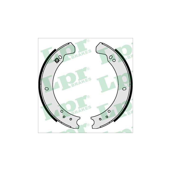 Stabdžių trinkelių komplektas LPR 06080