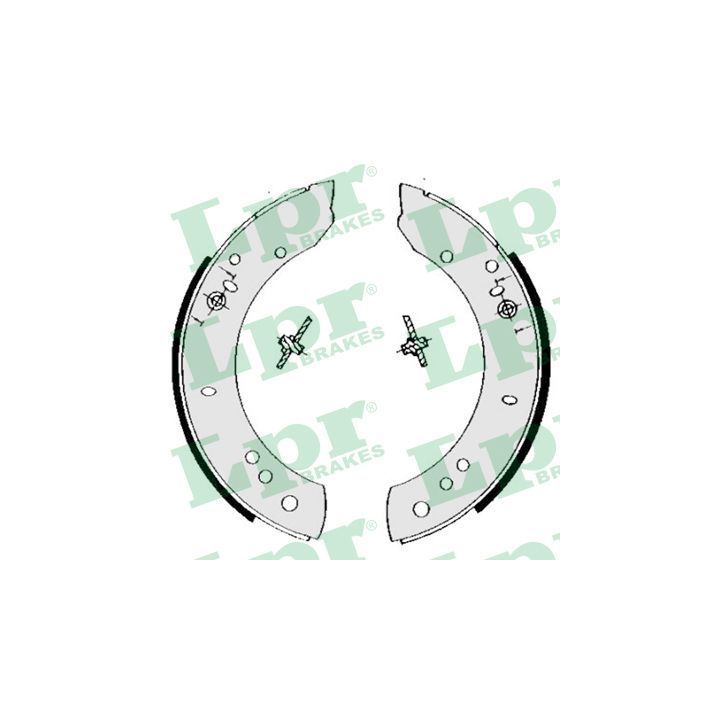 Stabdžių trinkelių komplektas LPR 06090