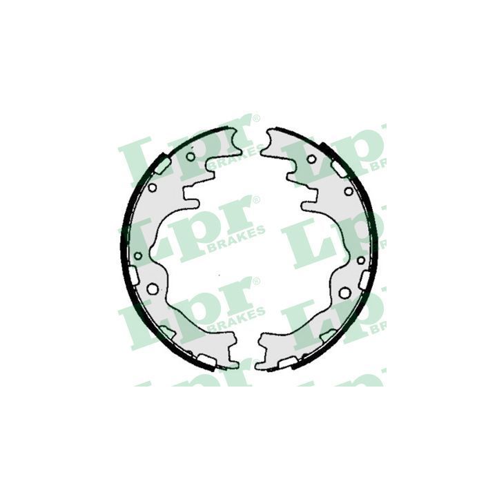 Stabdžių trinkelių komplektas LPR 06510