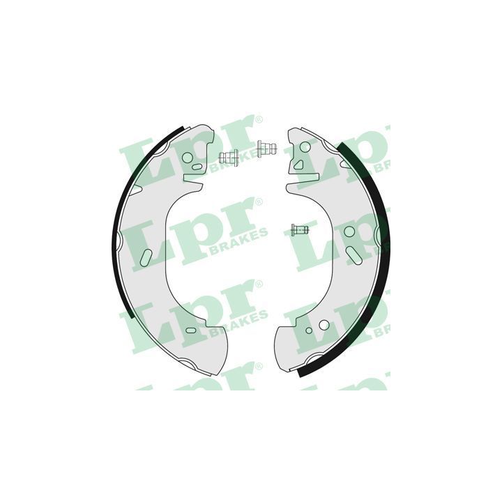 Stabdžių trinkelių komplektas LPR 06750