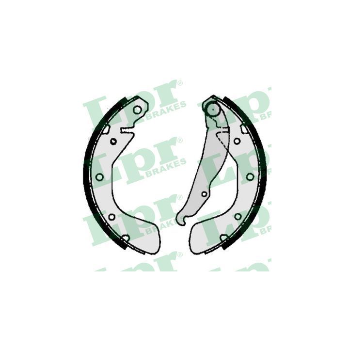 Stabdžių trinkelių komplektas LPR 06790