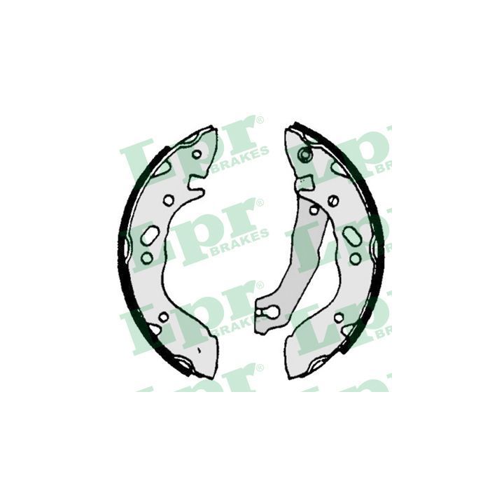 Stabdžių trinkelių komplektas LPR 07000