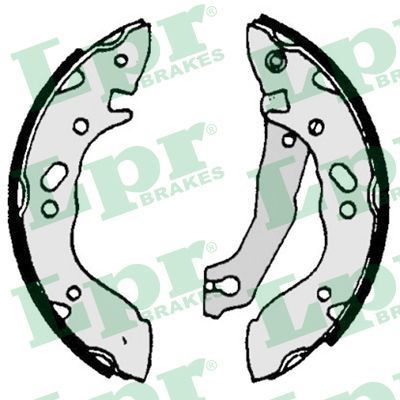 Stabdžių trinkelių komplektas LPR 07000