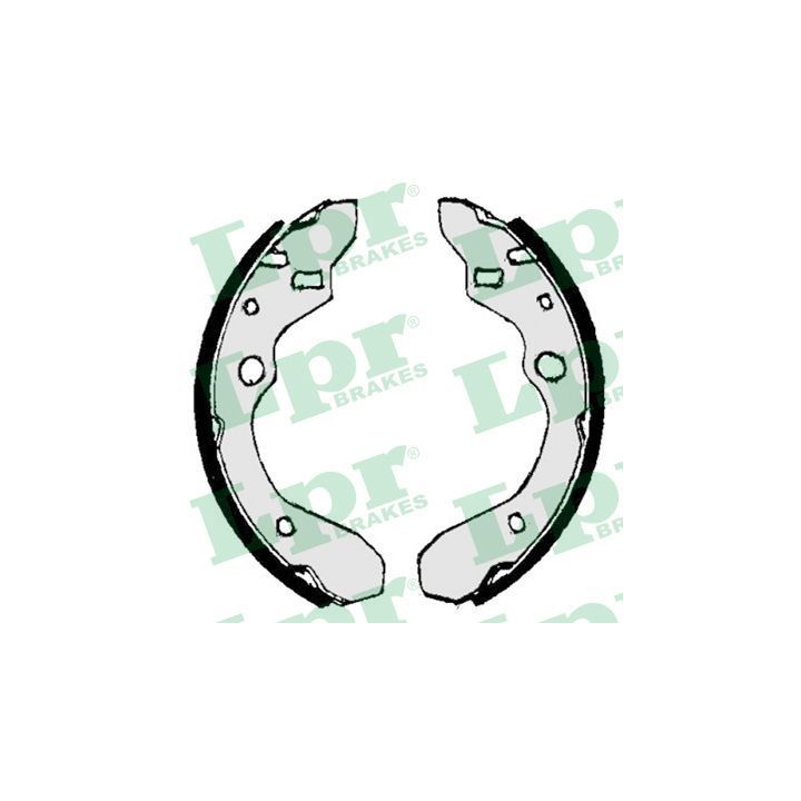 Stabdžių trinkelių komplektas LPR 07010