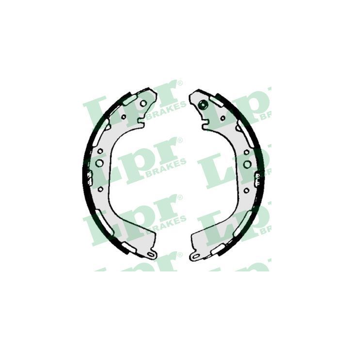 Stabdžių trinkelių komplektas LPR 07040