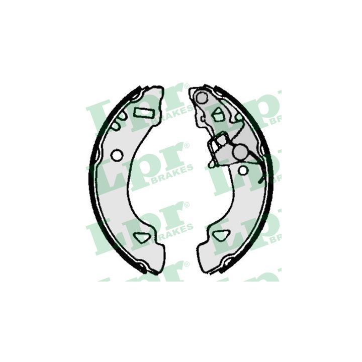 Stabdžių trinkelių komplektas LPR 07060