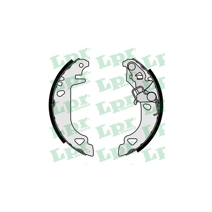 Stabdžių trinkelių komplektas LPR 07070