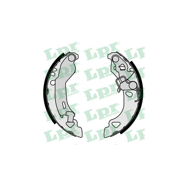 Stabdžių trinkelių komplektas LPR 07080