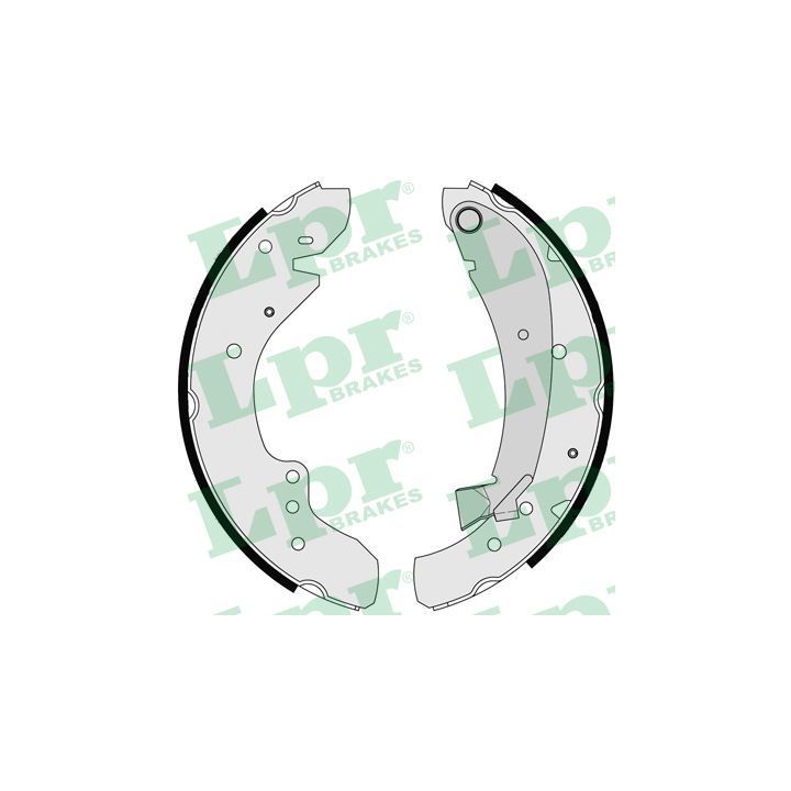 Stabdžių trinkelių komplektas LPR 07110