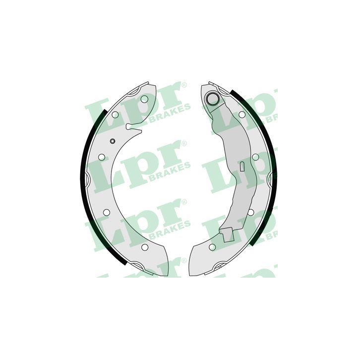 Stabdžių trinkelių komplektas LPR 07135