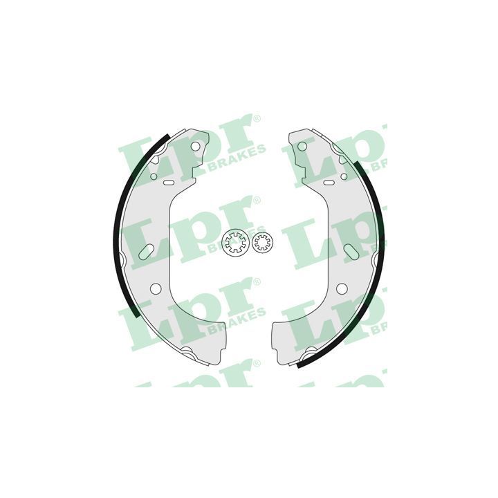 Stabdžių trinkelių komplektas LPR 07150