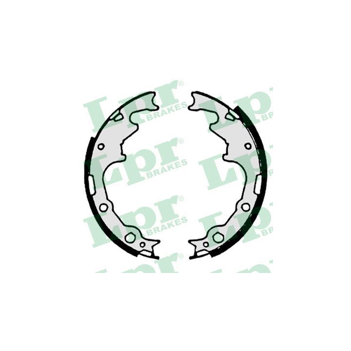 Stabdžių trinkelių komplektas LPR 07240