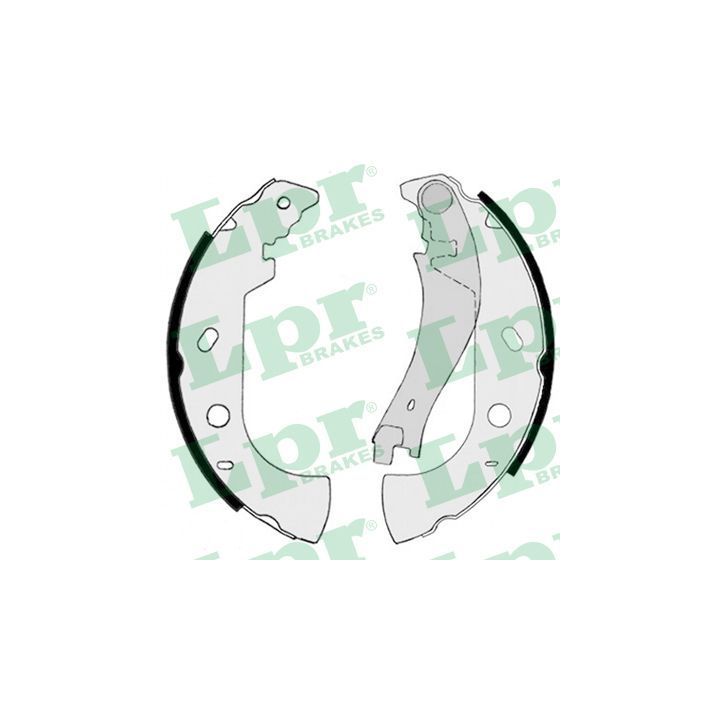 Stabdžių trinkelių komplektas LPR 07250