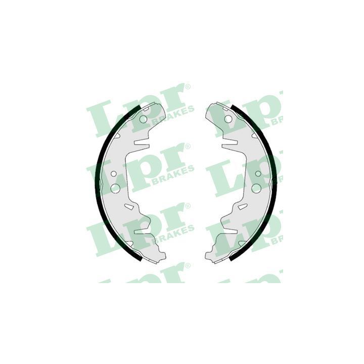 Stabdžių trinkelių komplektas LPR 07280