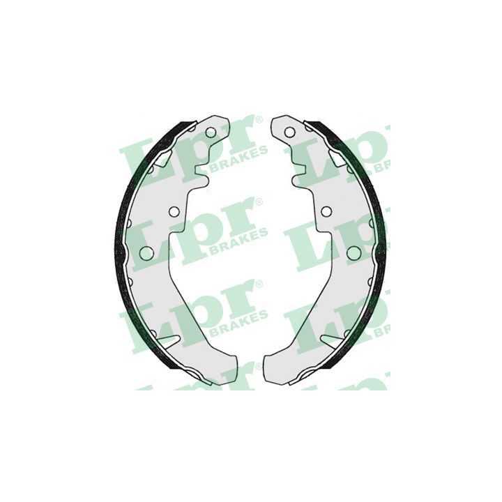 Stabdžių trinkelių komplektas LPR 07310