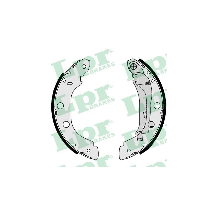 Stabdžių trinkelių komplektas LPR 07340