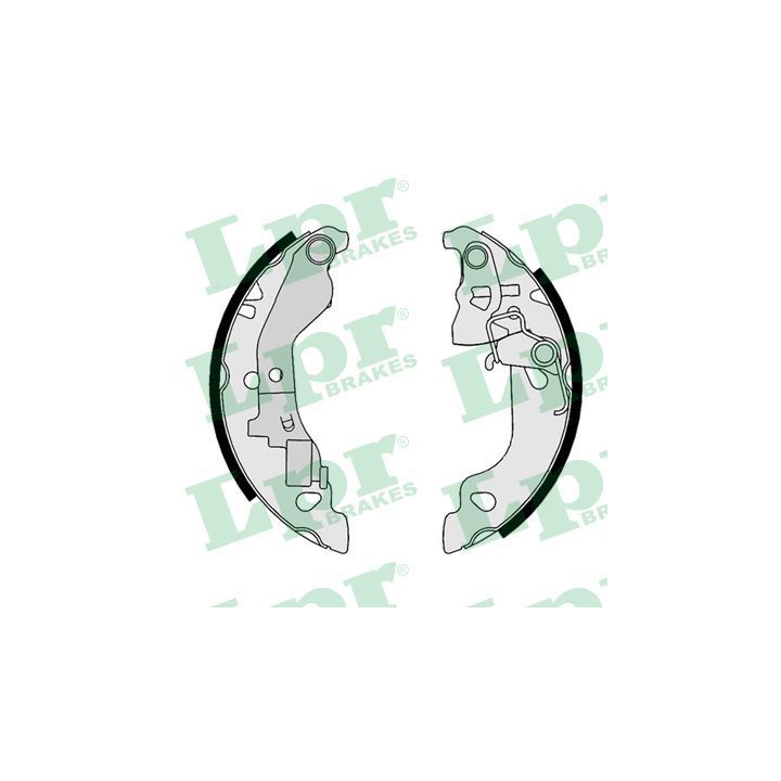 Stabdžių trinkelių komplektas LPR 07680