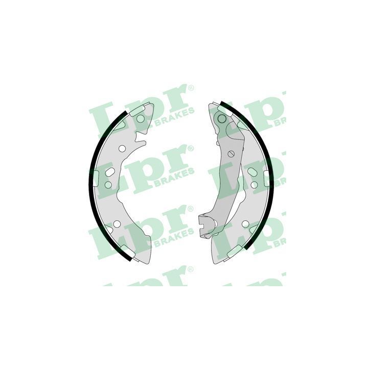 Stabdžių trinkelių komplektas LPR 07710